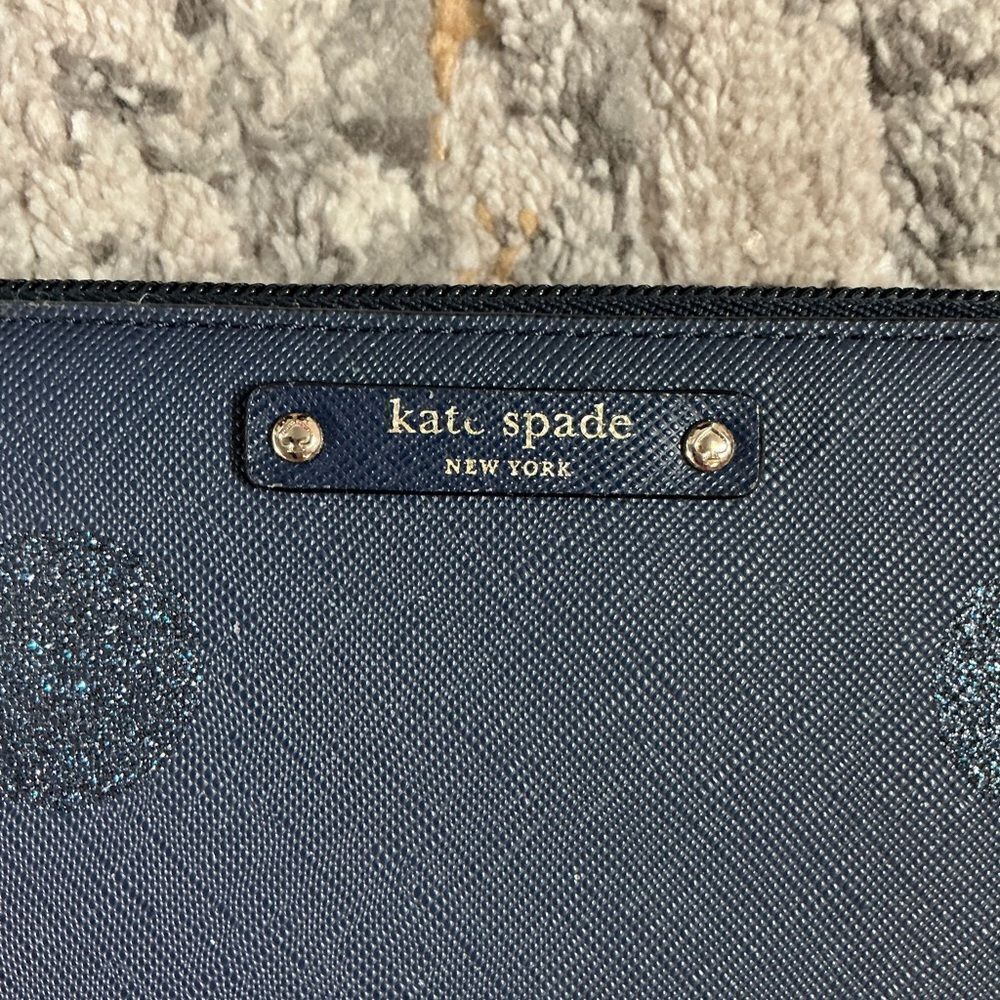KATE SPADE HAVEN LANE FRENCHY/DOT WALLET! EUC! - Picture 2 of 5
